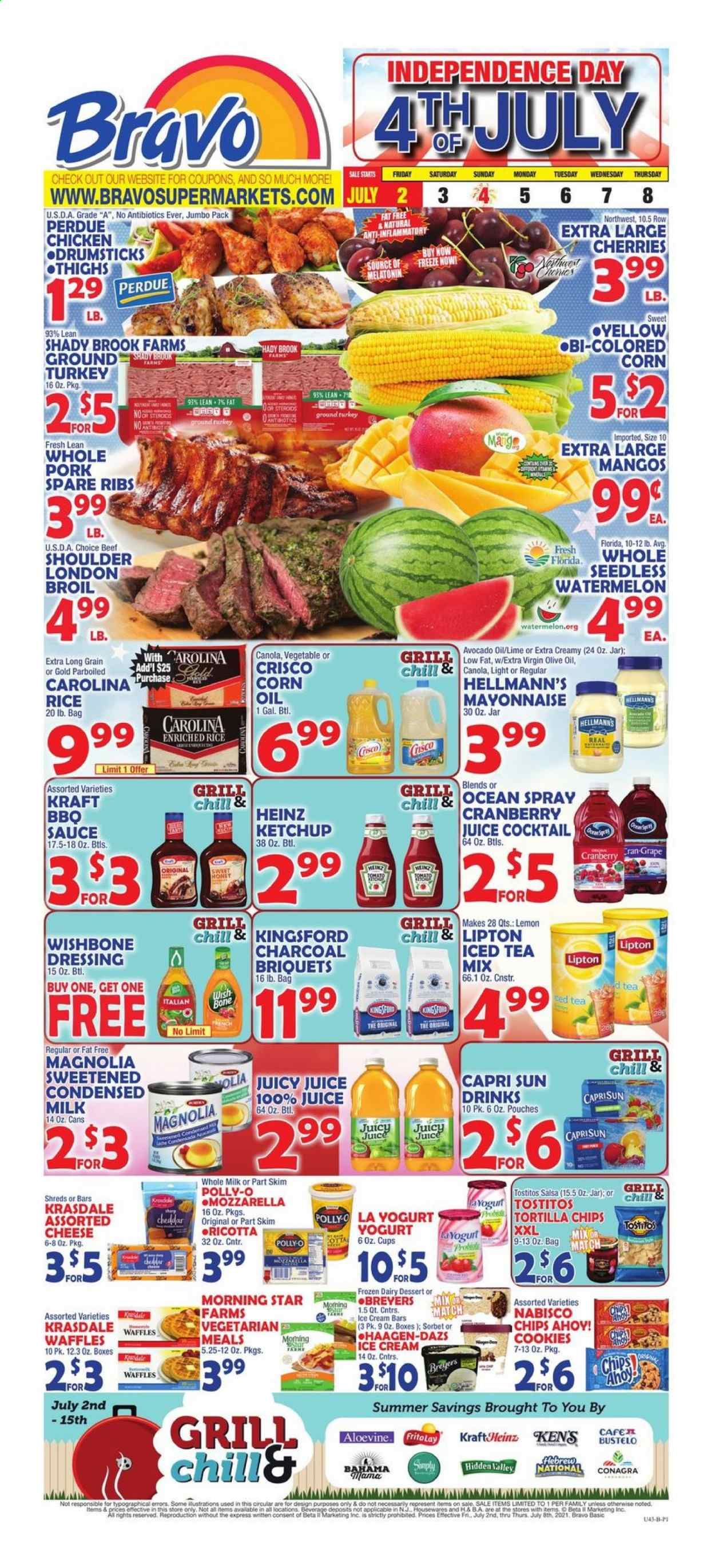 Bravo Supermarkets (CT, FL, MA, NJ, NY, PA) Weekly Ad Flyer July 2 to July 8