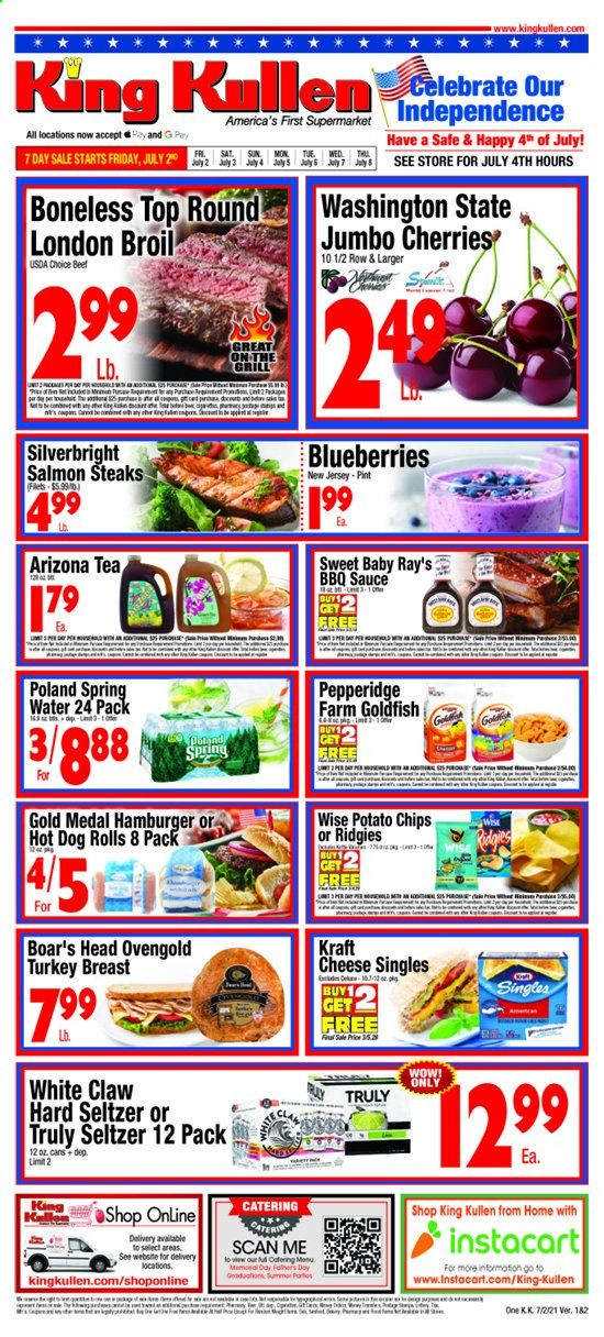 King Kullen (NY) Weekly Ad Flyer July 2 to July 8
