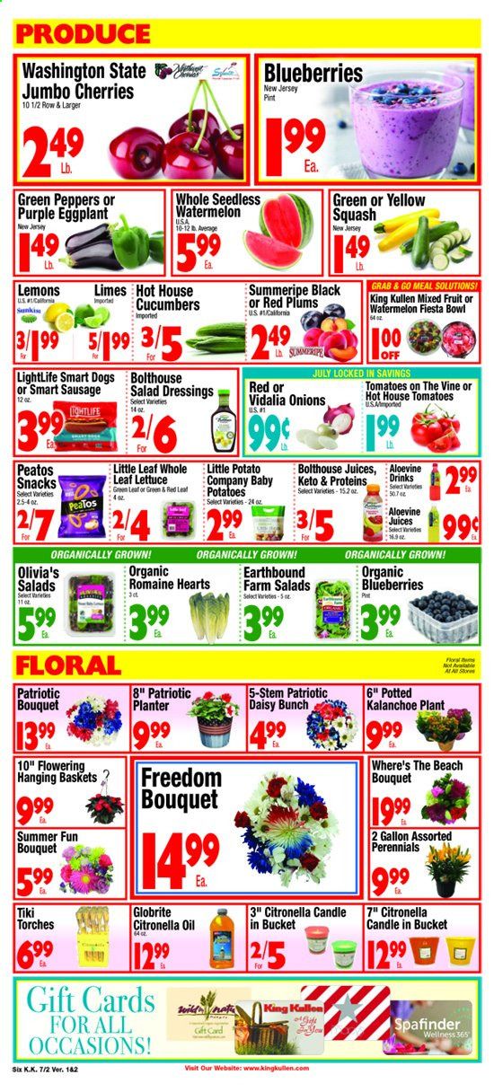 King Kullen (NY) Weekly Ad Flyer July 2 to July 8
