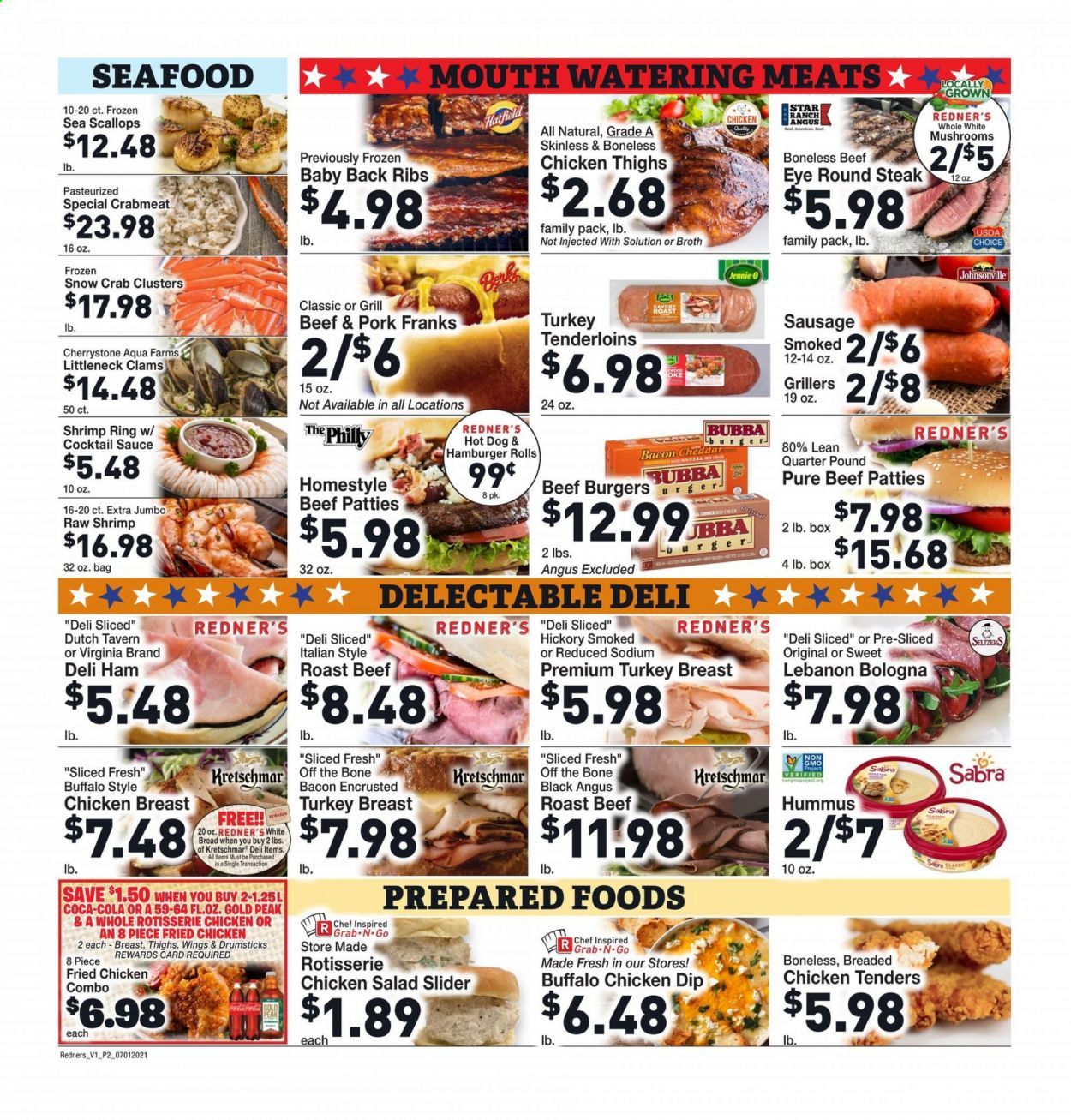 Redner's Markets (DE, MD, PA) Weekly Ad Flyer July 1 to July 7