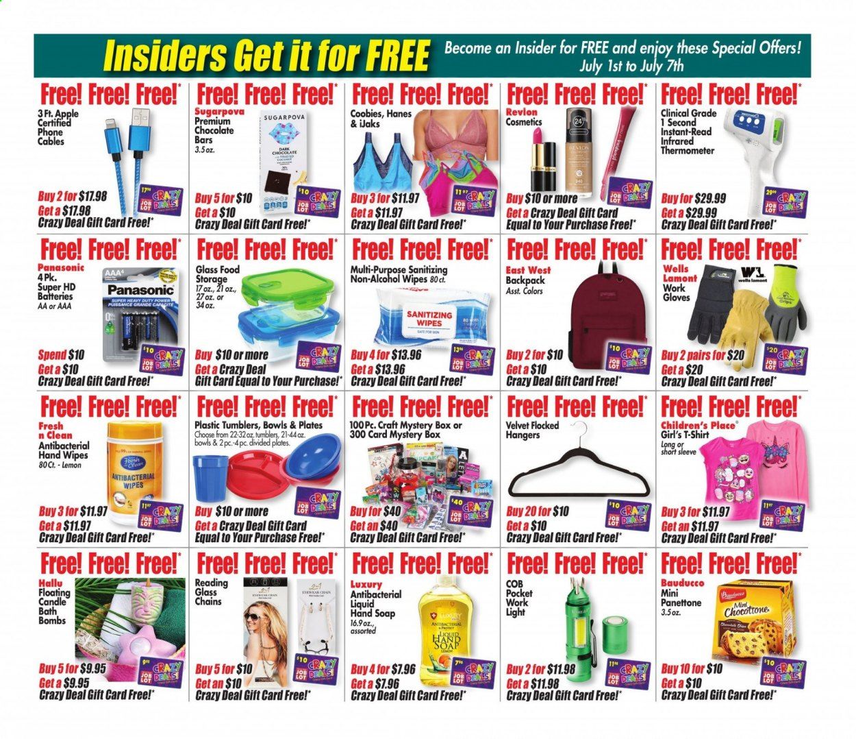 Ocean State Job Lot (CT, MA, ME, NH, NJ, NY, RI) Weekly Ad Flyer July 1 to July 7