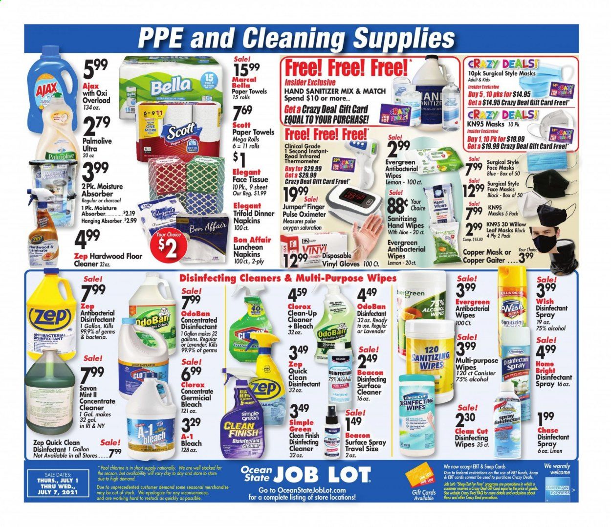 Ocean State Job Lot (CT, MA, ME, NH, NJ, NY, RI) Weekly Ad Flyer July 1 to July 7