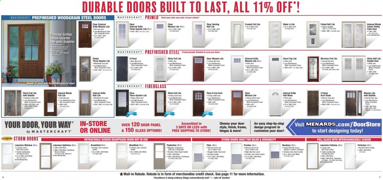 Menards Weekly Ad Flyer July 1 to July 10