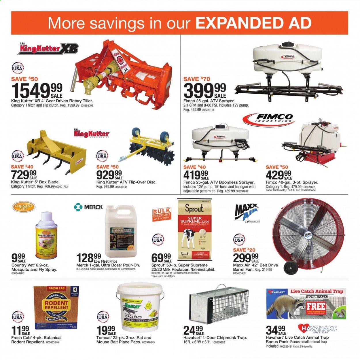 Fleet Farm (IA, MN, ND, WI) Weekly Ad Flyer July 2 to July 10