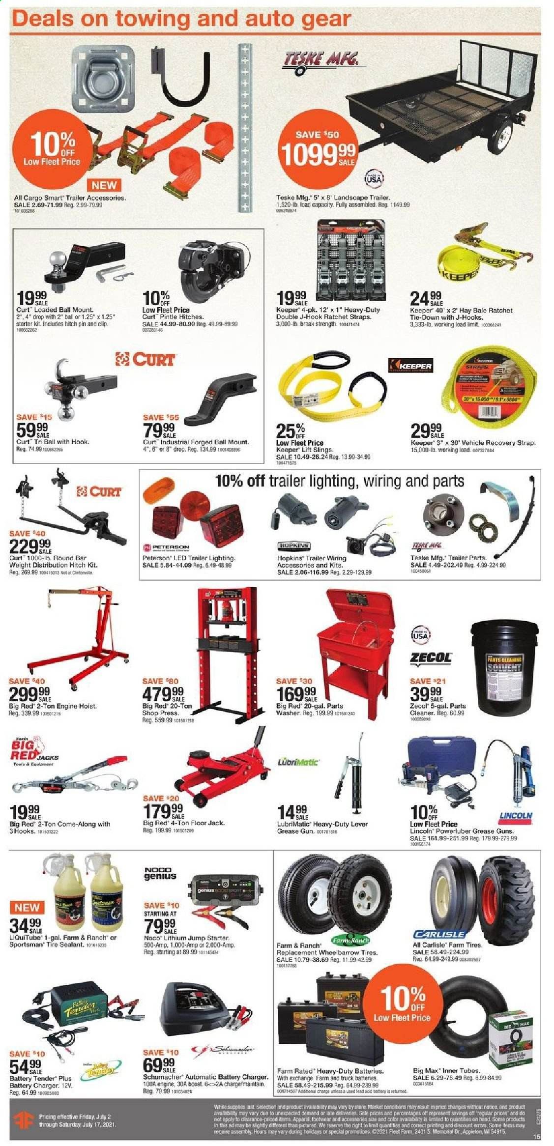 Fleet Farm (IA, MN, ND, WI) Weekly Ad Flyer July 2 to July 17