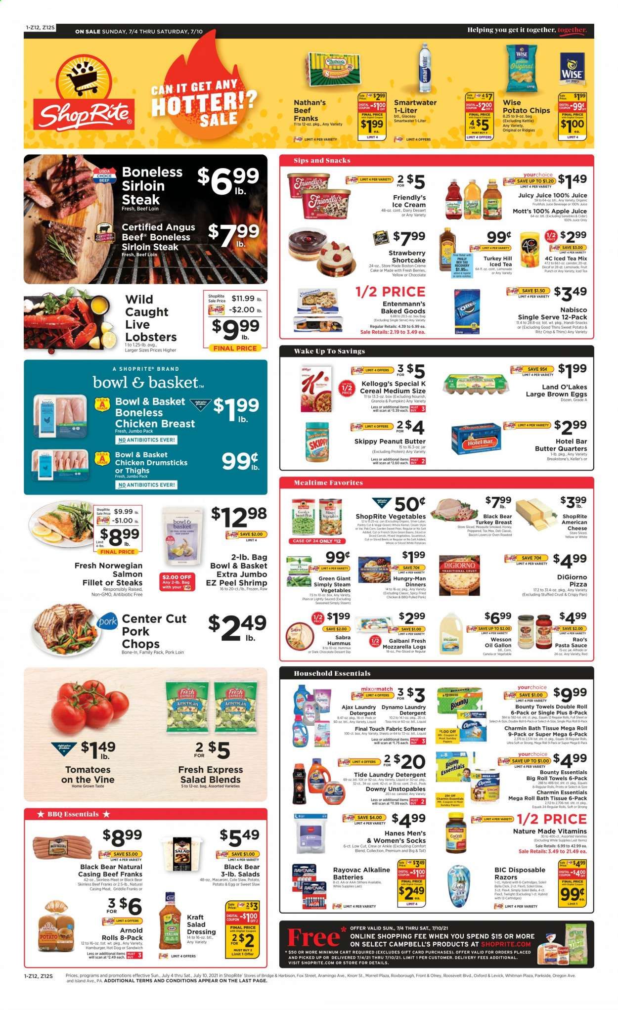 ShopRite (CT, DE, MD, NJ, NY, PA) Weekly Ad Flyer July 4 to July 10