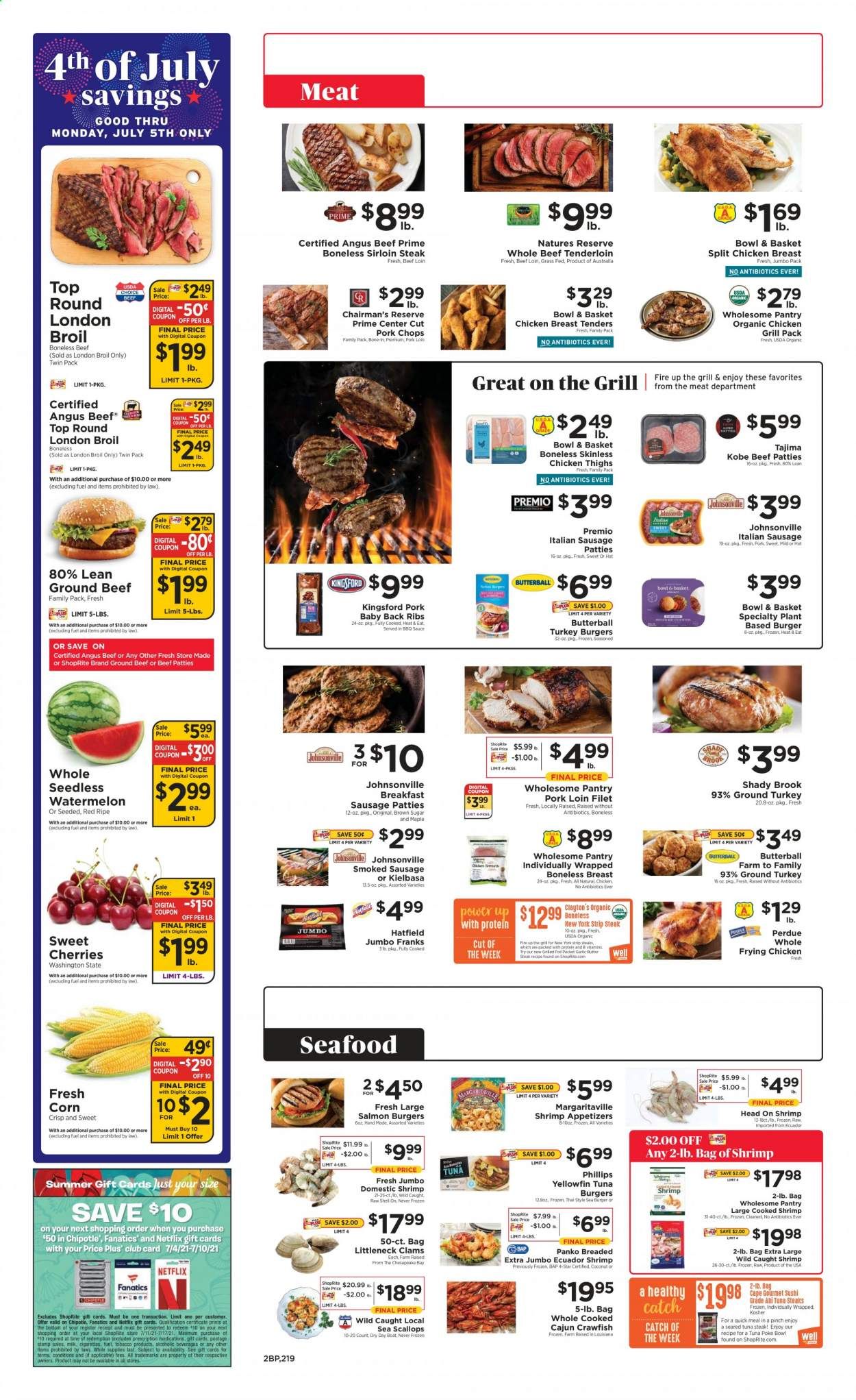 ShopRite (CT, DE, MD, NJ, NY, PA) Weekly Ad Flyer July 4 to July 10