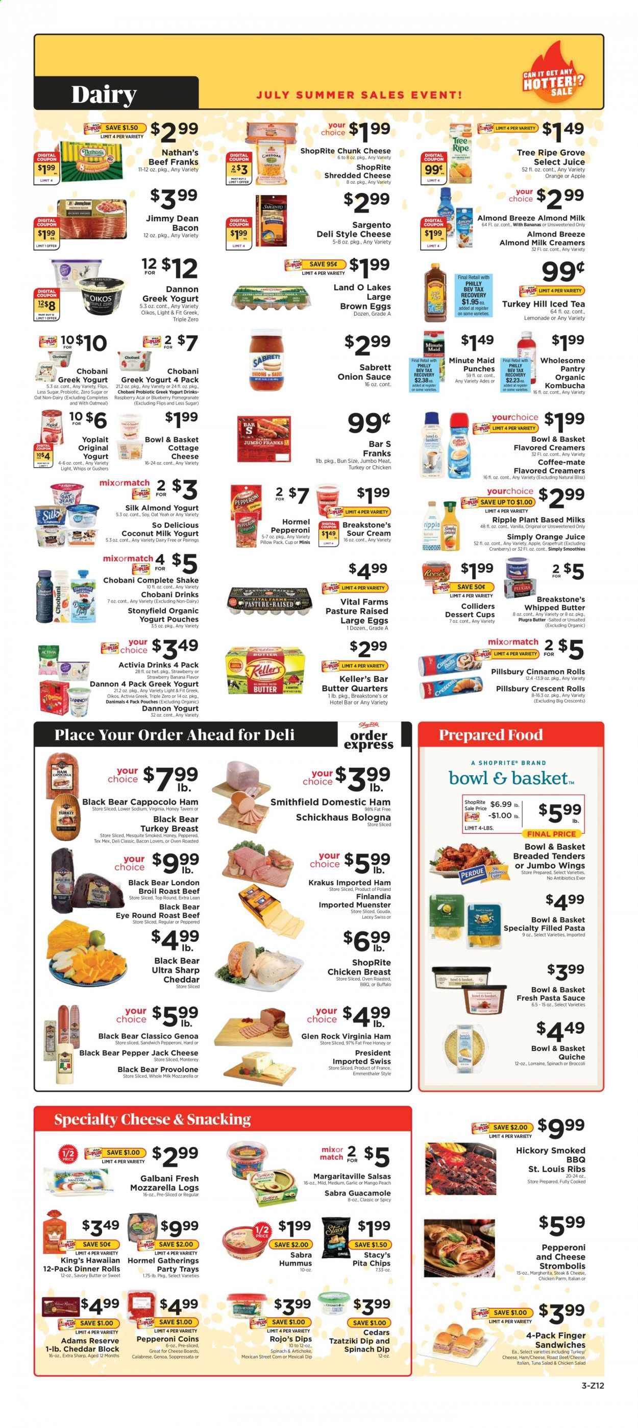 ShopRite (CT, DE, MD, NJ, NY, PA) Weekly Ad Flyer July 4 to July 10