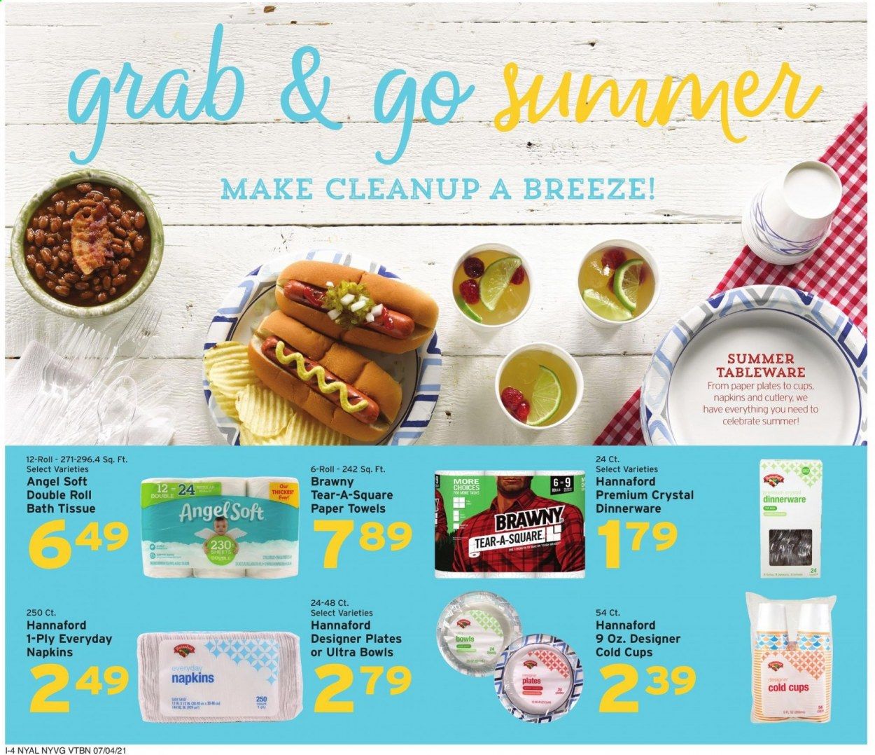 Hannaford (NY) Weekly Ad Flyer July 4 to July 10
