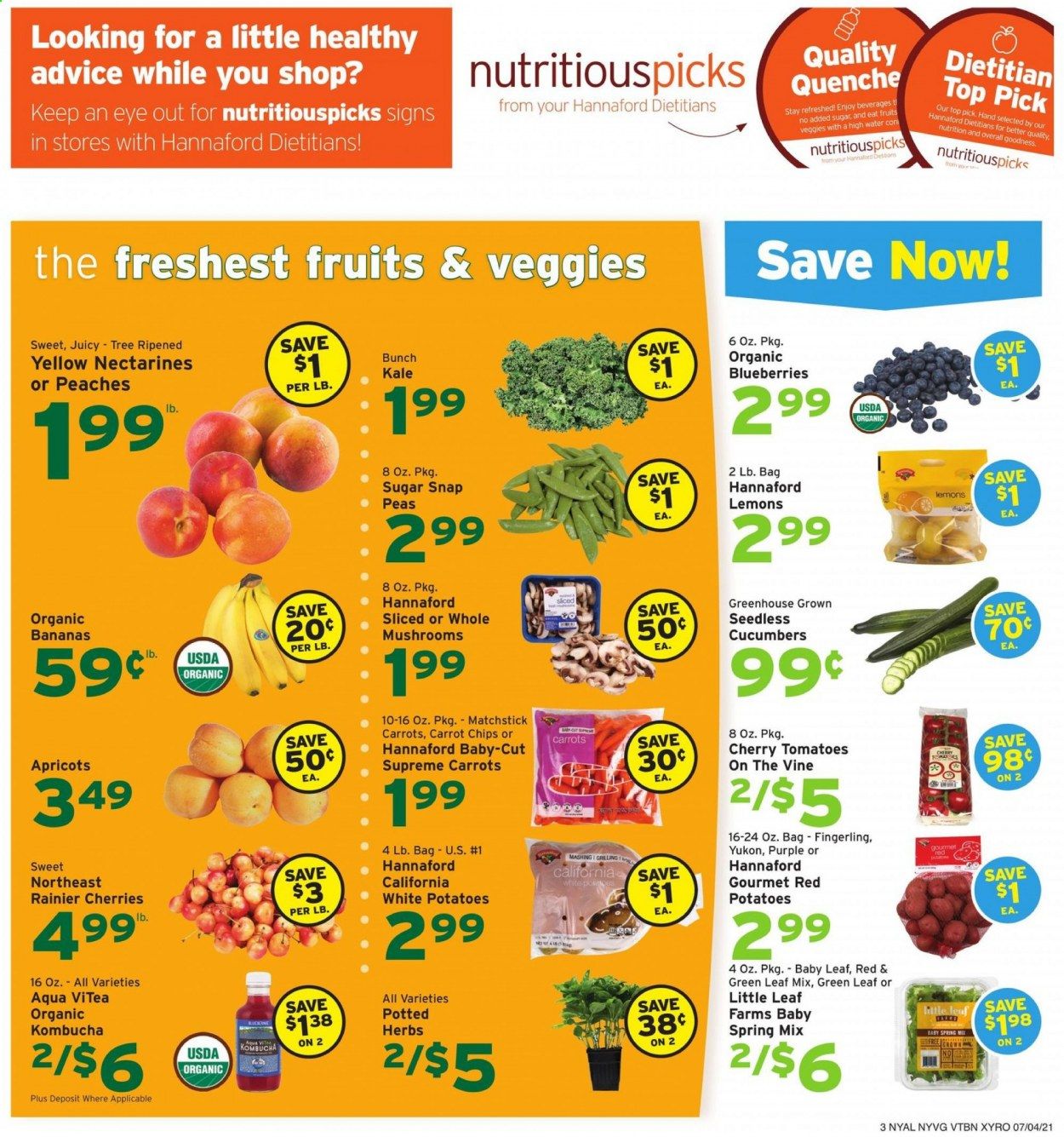 Hannaford (NY) Weekly Ad Flyer July 4 to July 10