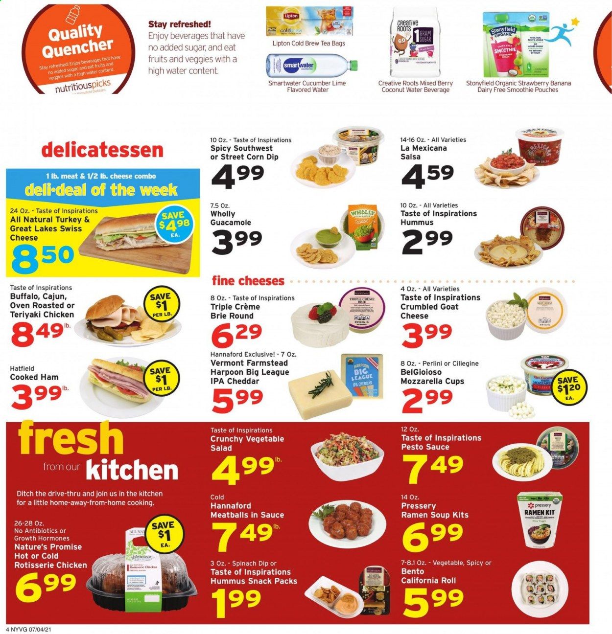 Hannaford (NY) Weekly Ad Flyer July 4 to July 10