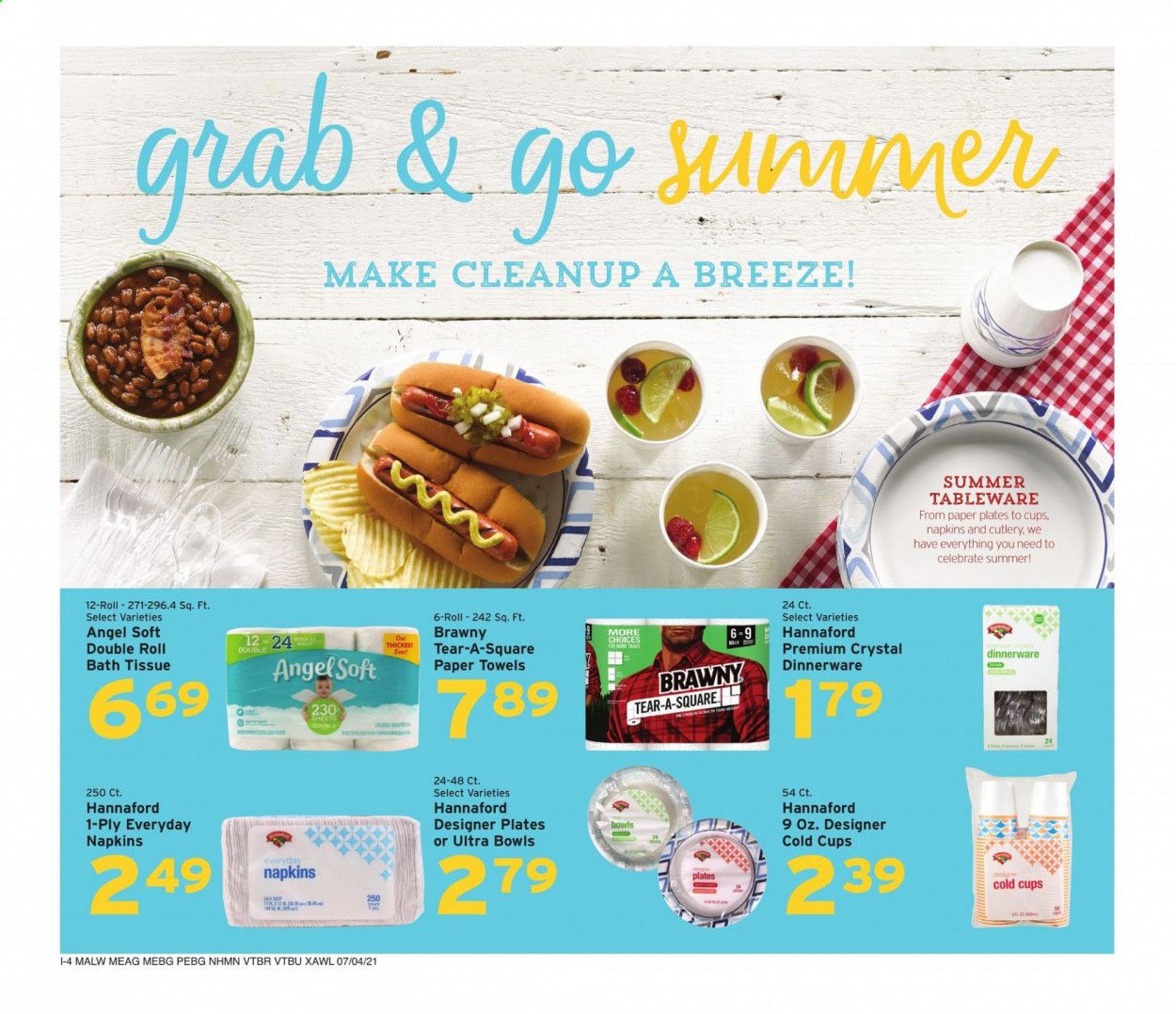 Hannaford (ME) Weekly Ad Flyer July 4 to July 10