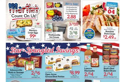 Martin’s (IN, MI) Weekly Ad Flyer July 4 to July 10
