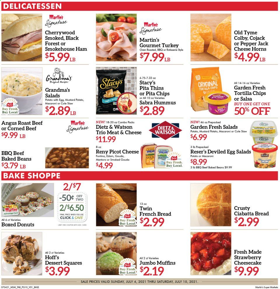Martin’s (IN, MI) Weekly Ad Flyer July 4 to July 10