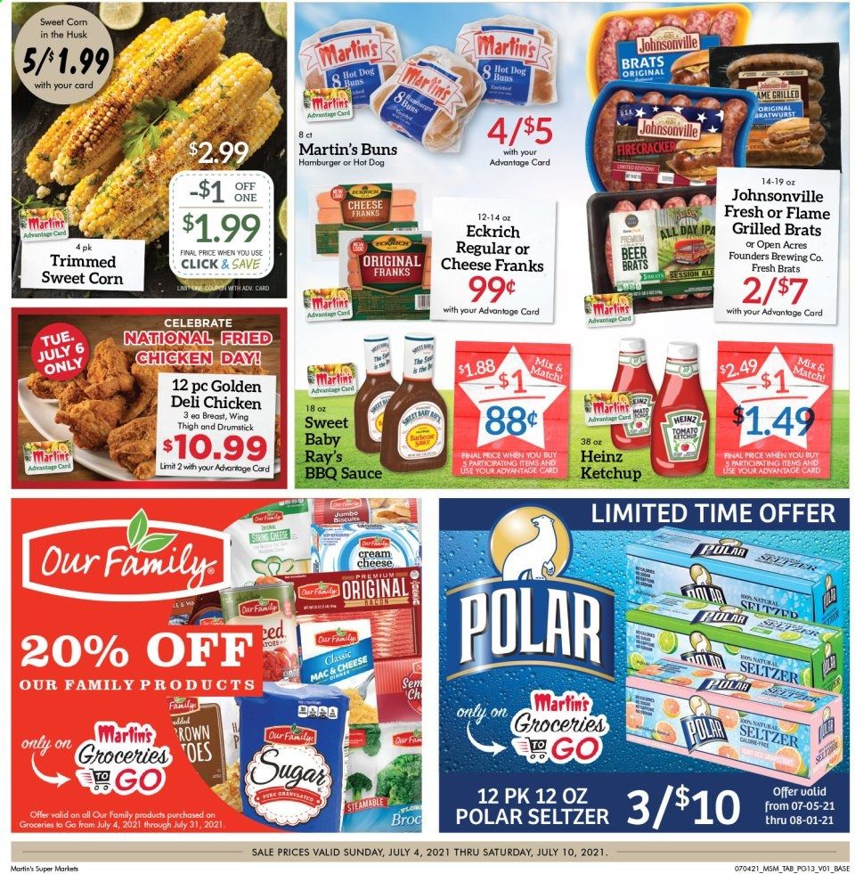 Martin’s (IN, MI) Weekly Ad Flyer July 4 to July 10