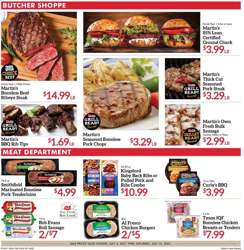 Martin’s (IN, MI) Weekly Ad Flyer July 4 to July 10