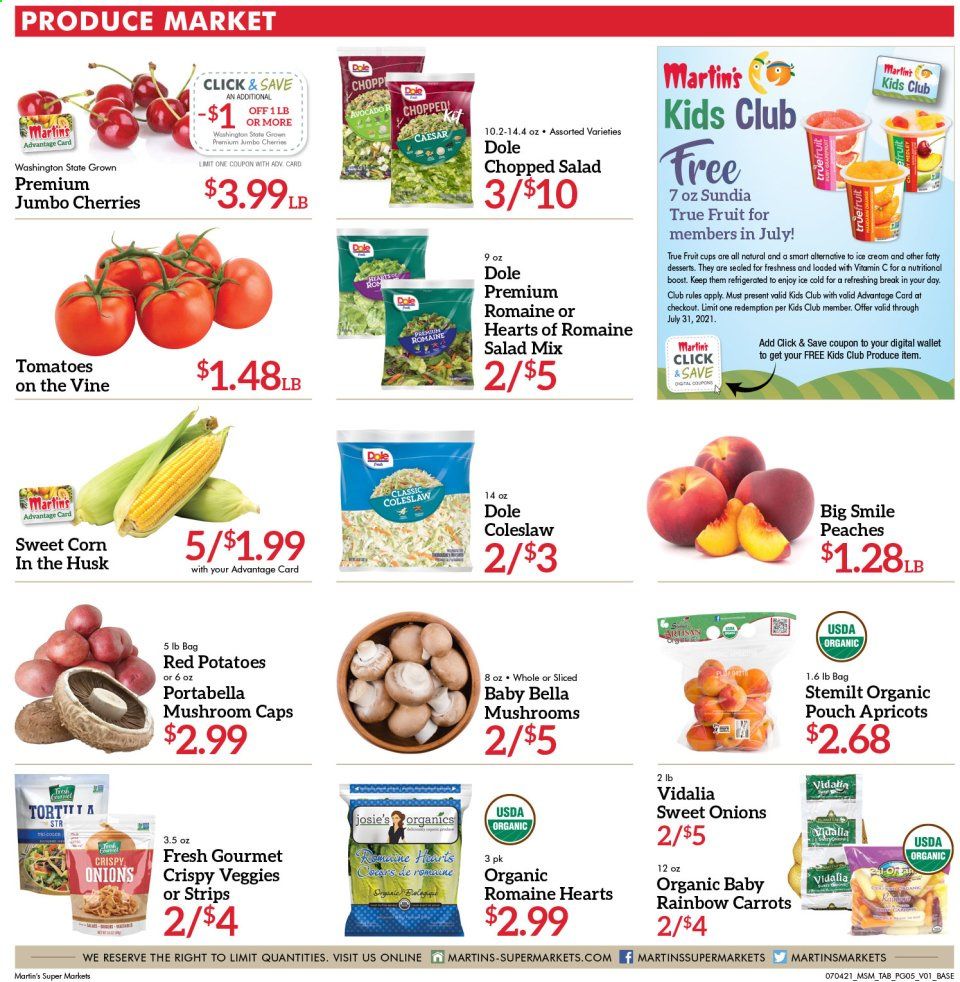 Martin’s (IN, MI) Weekly Ad Flyer July 4 to July 10