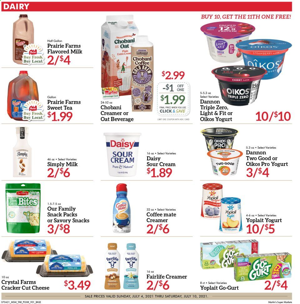 Martin’s (IN, MI) Weekly Ad Flyer July 4 to July 10