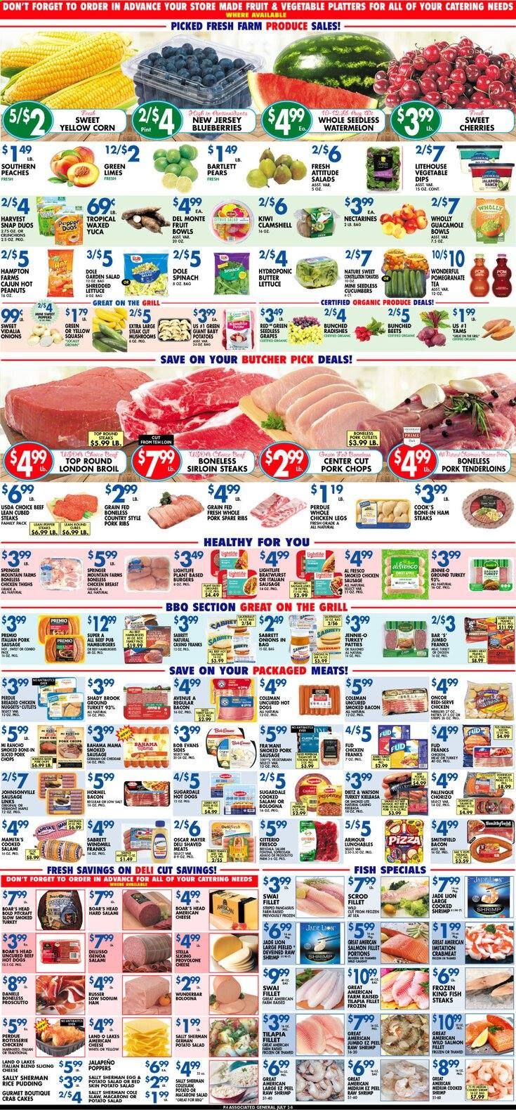 Associated Supermarkets (NY) Weekly Ad Flyer July 2 to July 8