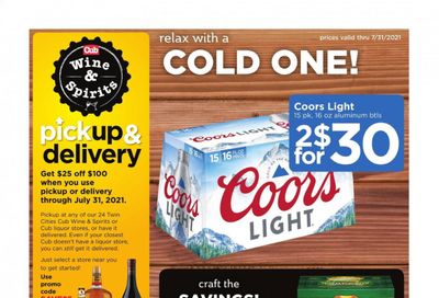 Cub Foods (MN) Weekly Ad Flyer July 4 to July 31