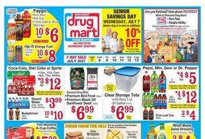 Discount Drug Mart (OH) Weekly Ad Flyer July 7 to July 13