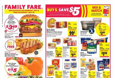Family Fare (MI) Weekly Ad Flyer July 5 to July 10