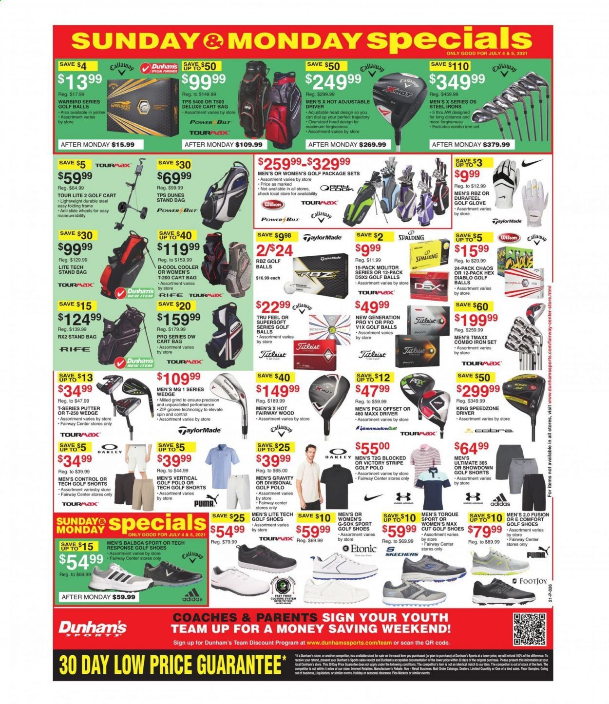 Dunham's Sports Weekly Ad Flyer July 3 to July 8