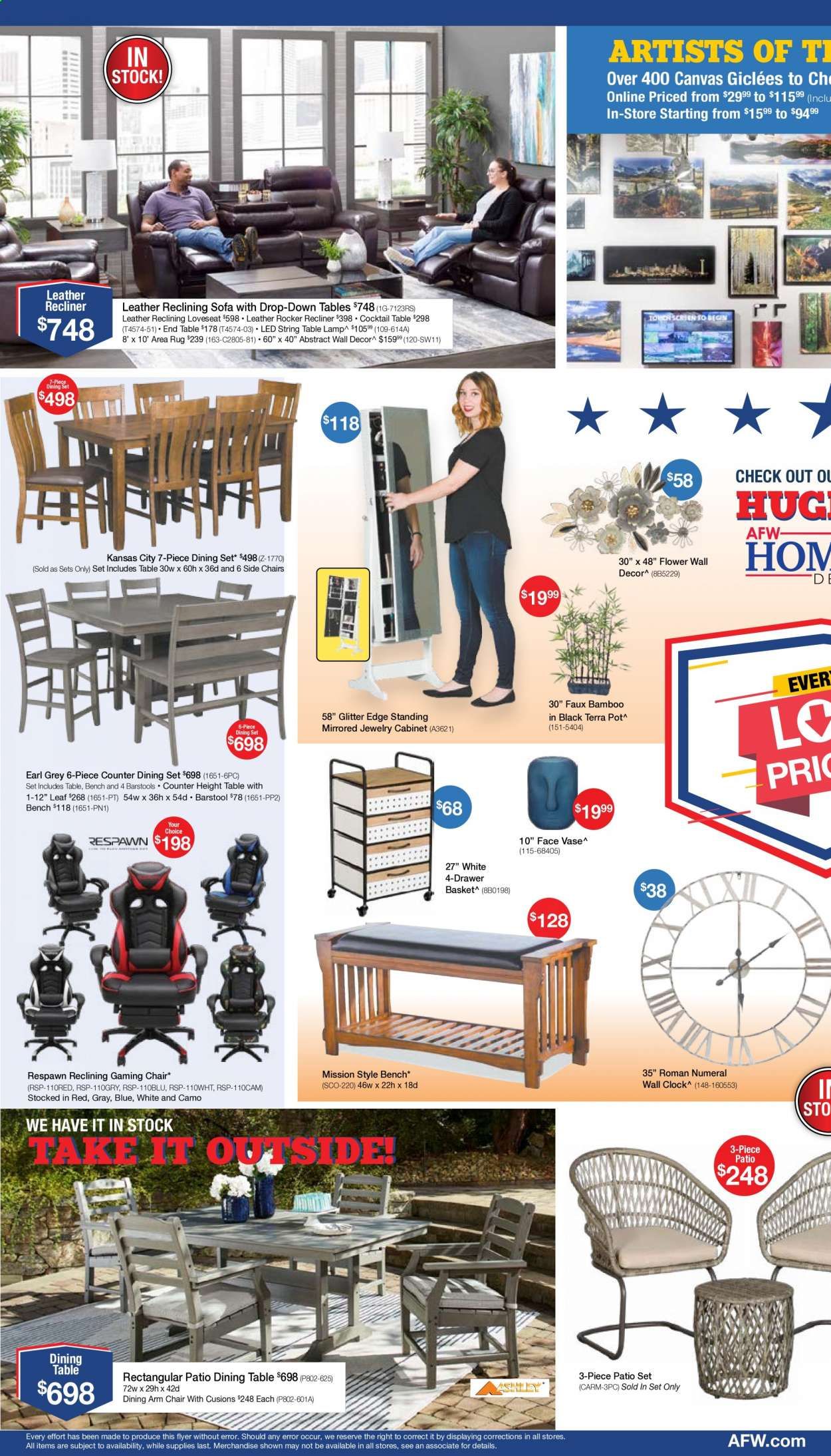 American Furniture Warehouse (AZ, CO, TX) Weekly Ad Flyer July 4 to July 10