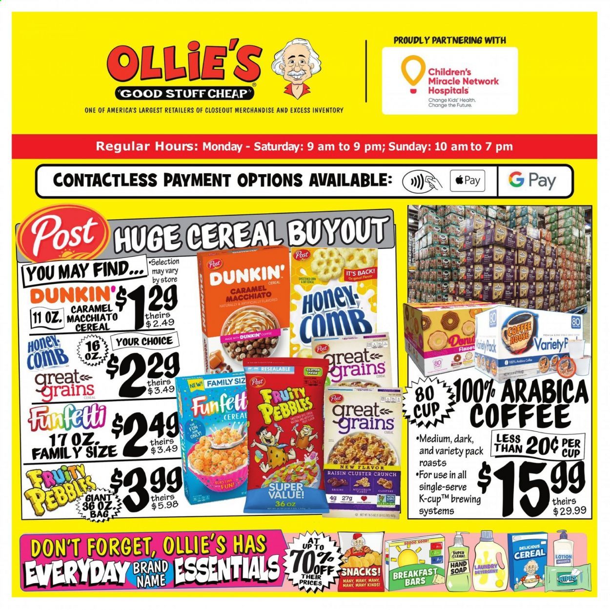 Ollie's Bargain Outlet Weekly Ad Flyer July 4 to July 7