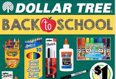 Dollar Tree Weekly Ad Flyer July 5 to July 24