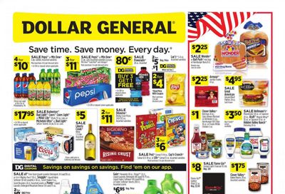 Dollar General (CA, NV) Weekly Ad Flyer July 4 to July 10