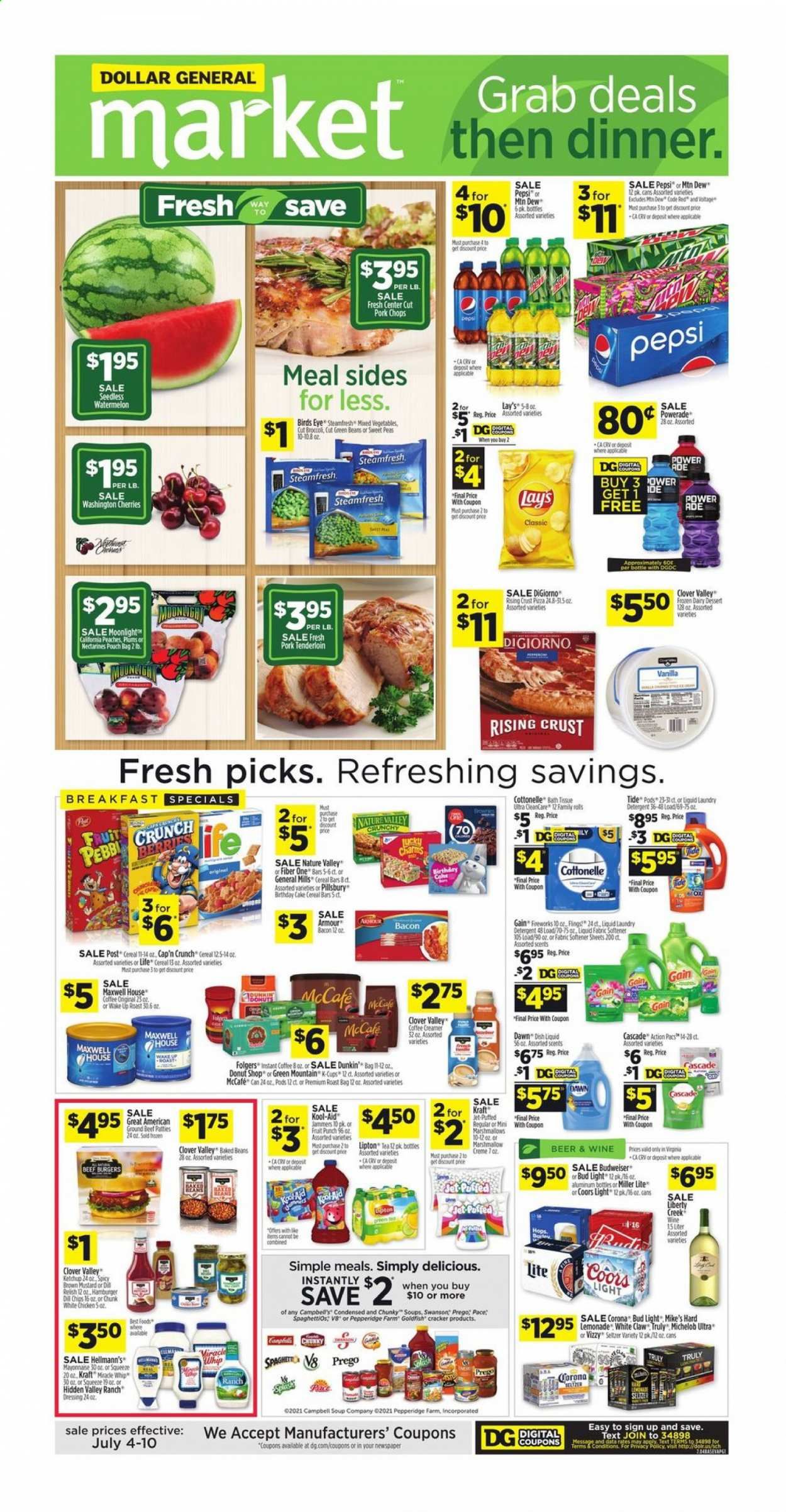 Dollar General (VA) Weekly Ad Flyer July 4 to July 10