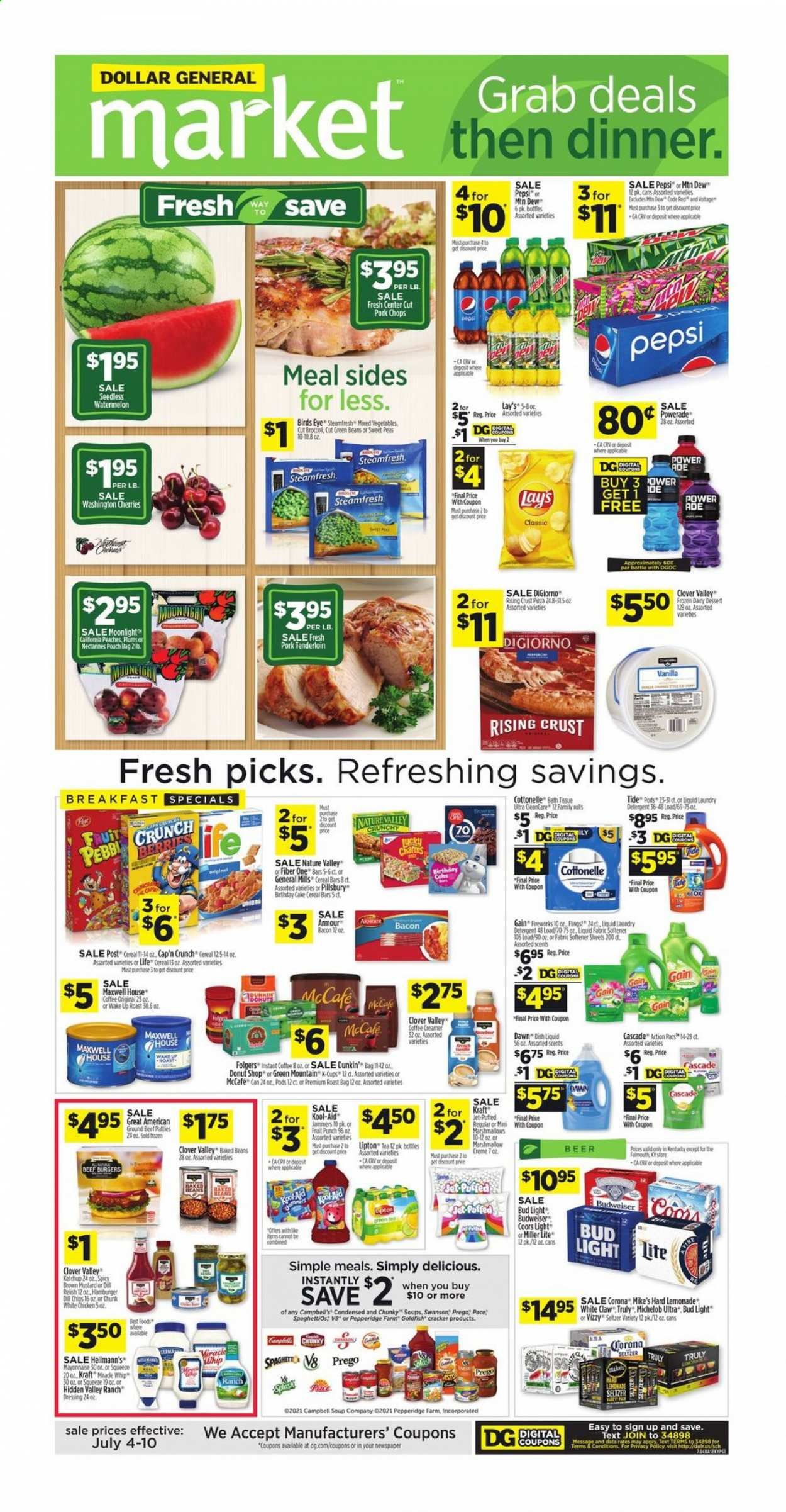 Dollar General (KY) Weekly Ad Flyer July 4 to July 10