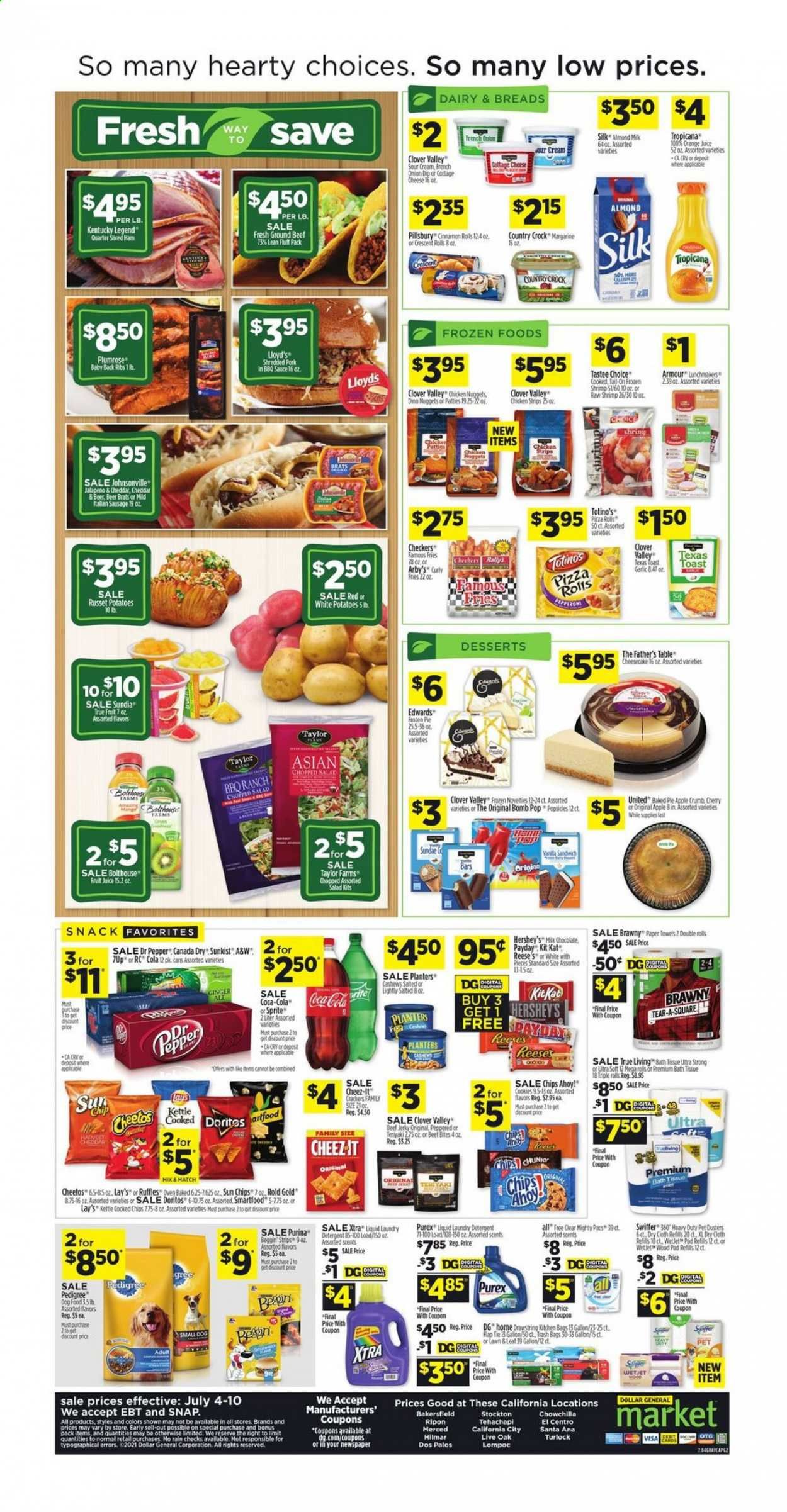 Dollar General (AL, GA, KY, LA, TN) Weekly Ad Flyer July 4 to July 10