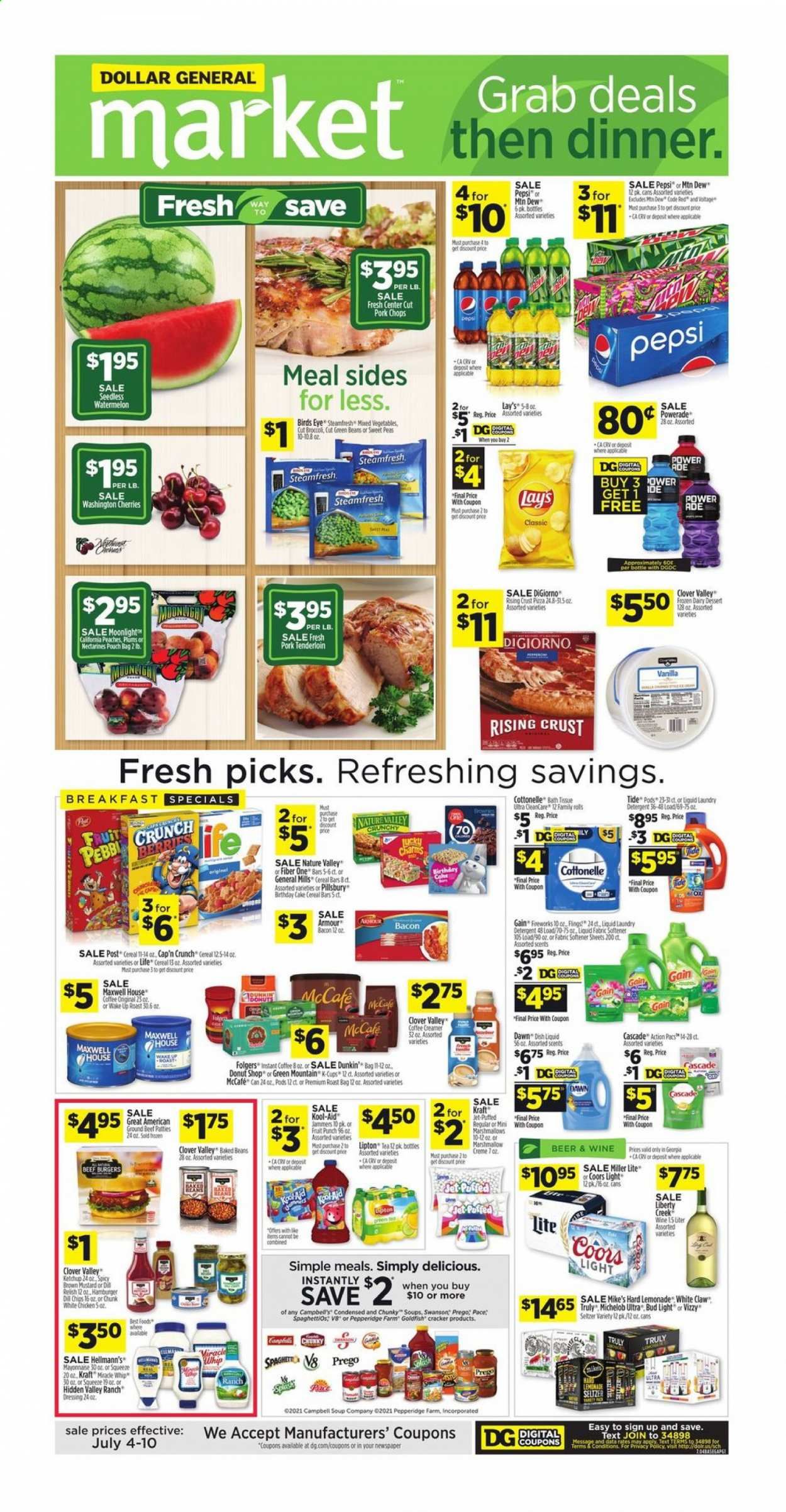 Dollar General (GA) Weekly Ad Flyer July 4 to July 10