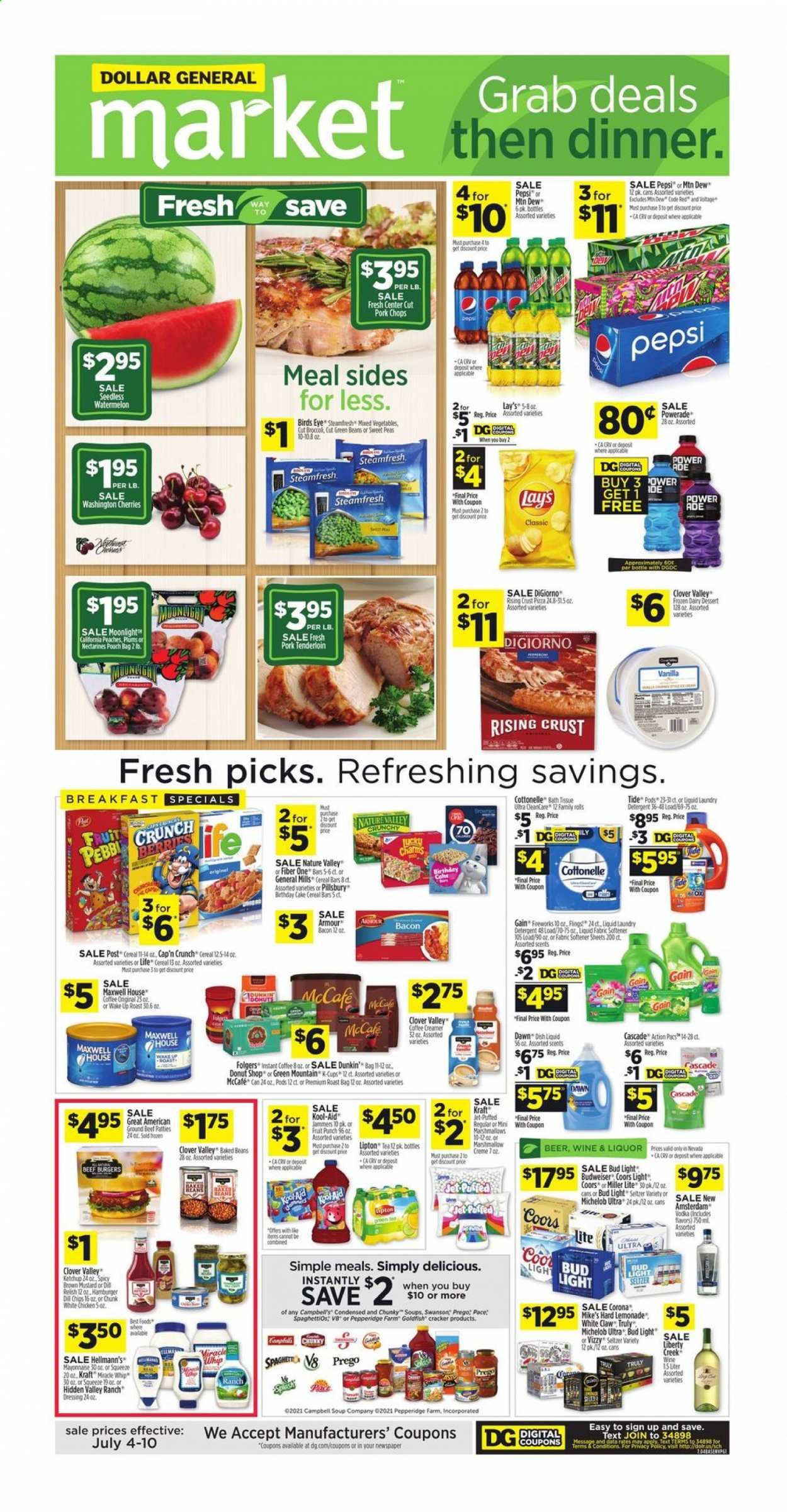 Dollar General (NV) Weekly Ad Flyer July 4 to July 10