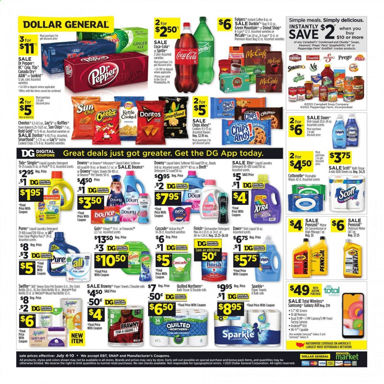 Dollar General (GA, MI, MN, NM, NY, OH, OK) Weekly Ad Flyer July 4 to July 10