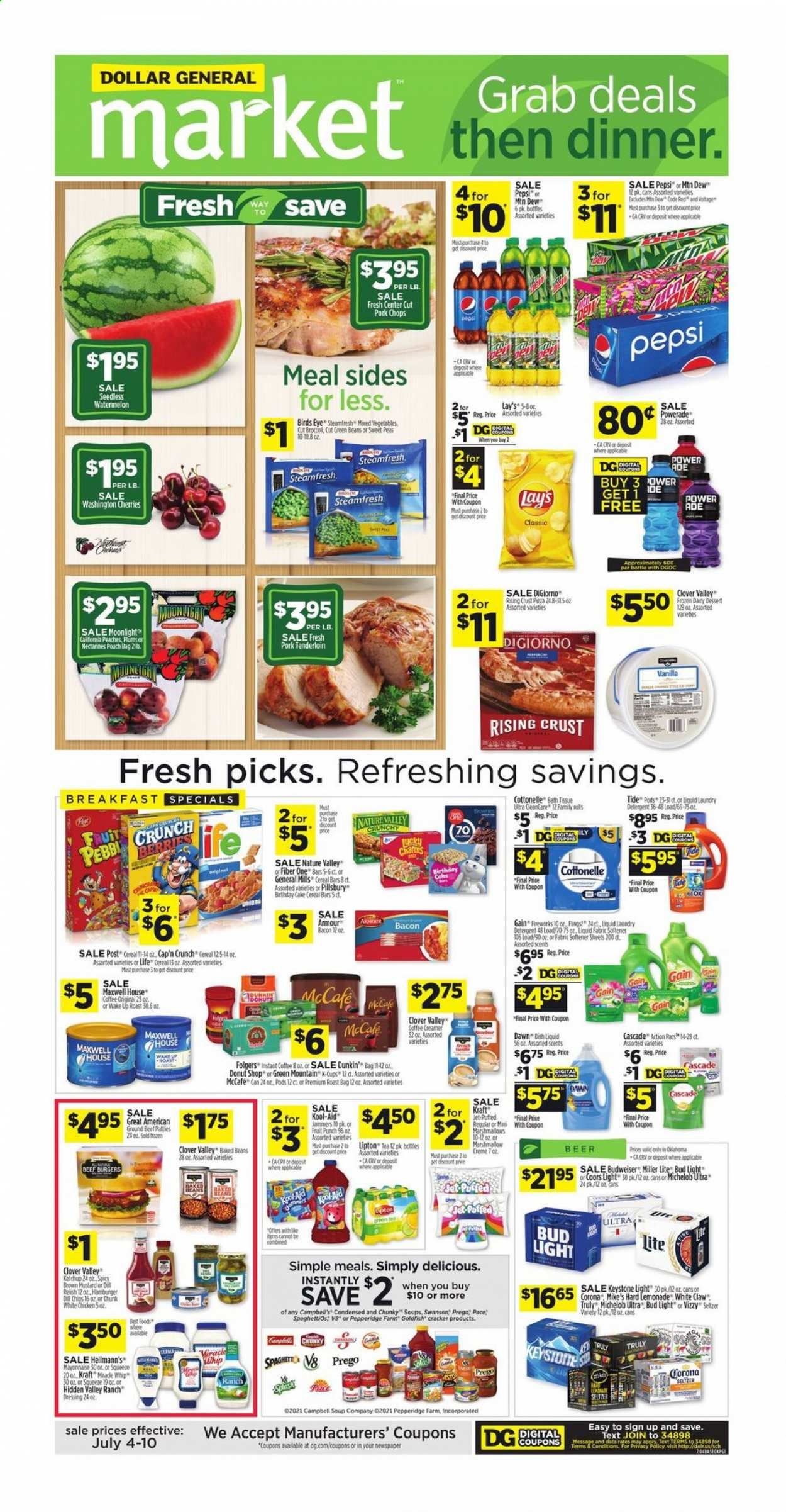 Dollar General (OK) Weekly Ad Flyer July 4 to July 10