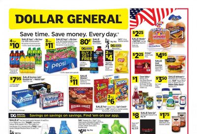 Dollar General (MS) Weekly Ad Flyer July 4 to July 10