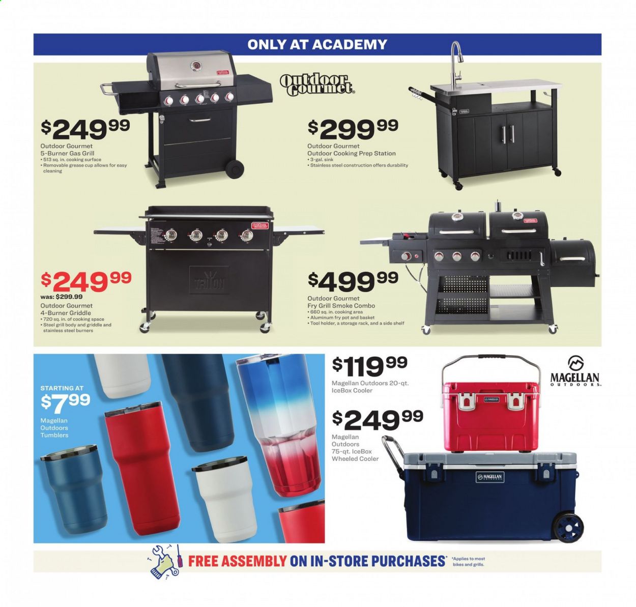 Academy Sports (AL, AR, GA, LA, MO, NC, SC, TN, TX) Weekly Ad Flyer July 6 to July 18