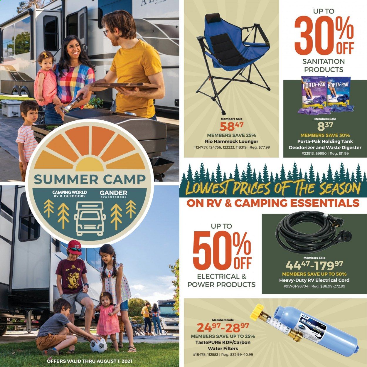 Camping World Weekly Ad Flyer July 1 to August 1