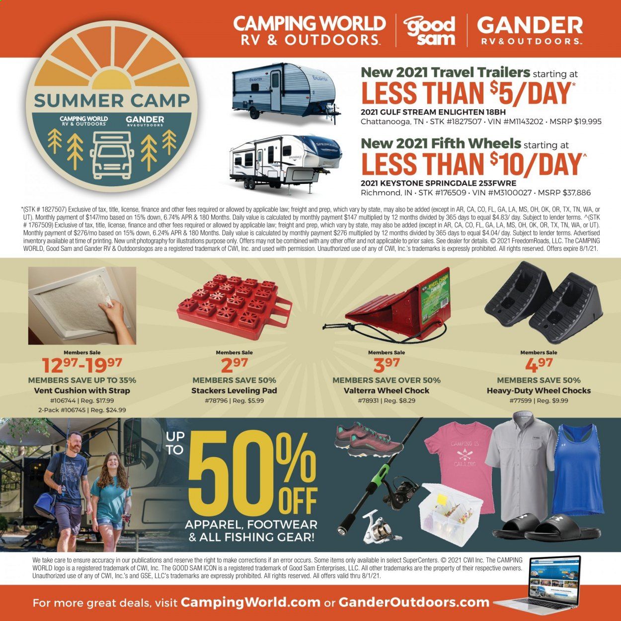 Camping World Weekly Ad Flyer July 1 to August 1