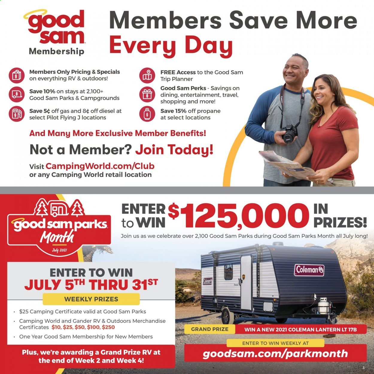 Camping World Weekly Ad Flyer July 1 to August 1