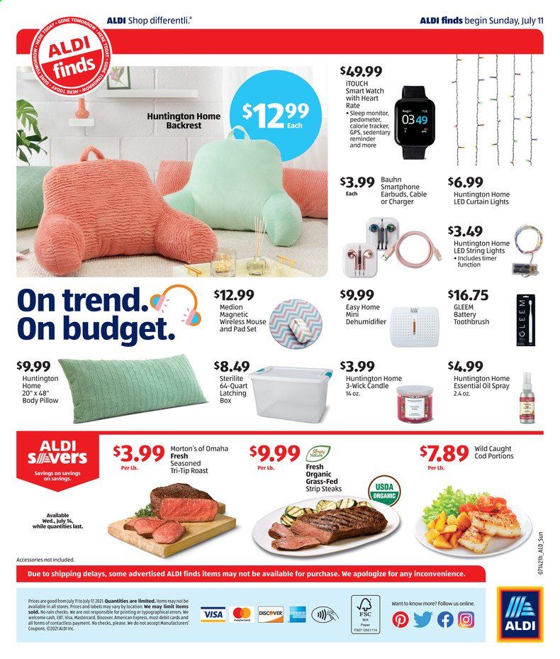 ALDI (KY, MI, MN, NJ, NY, OH, PA, VT, WV) Weekly Ad Flyer July 11 to July 17