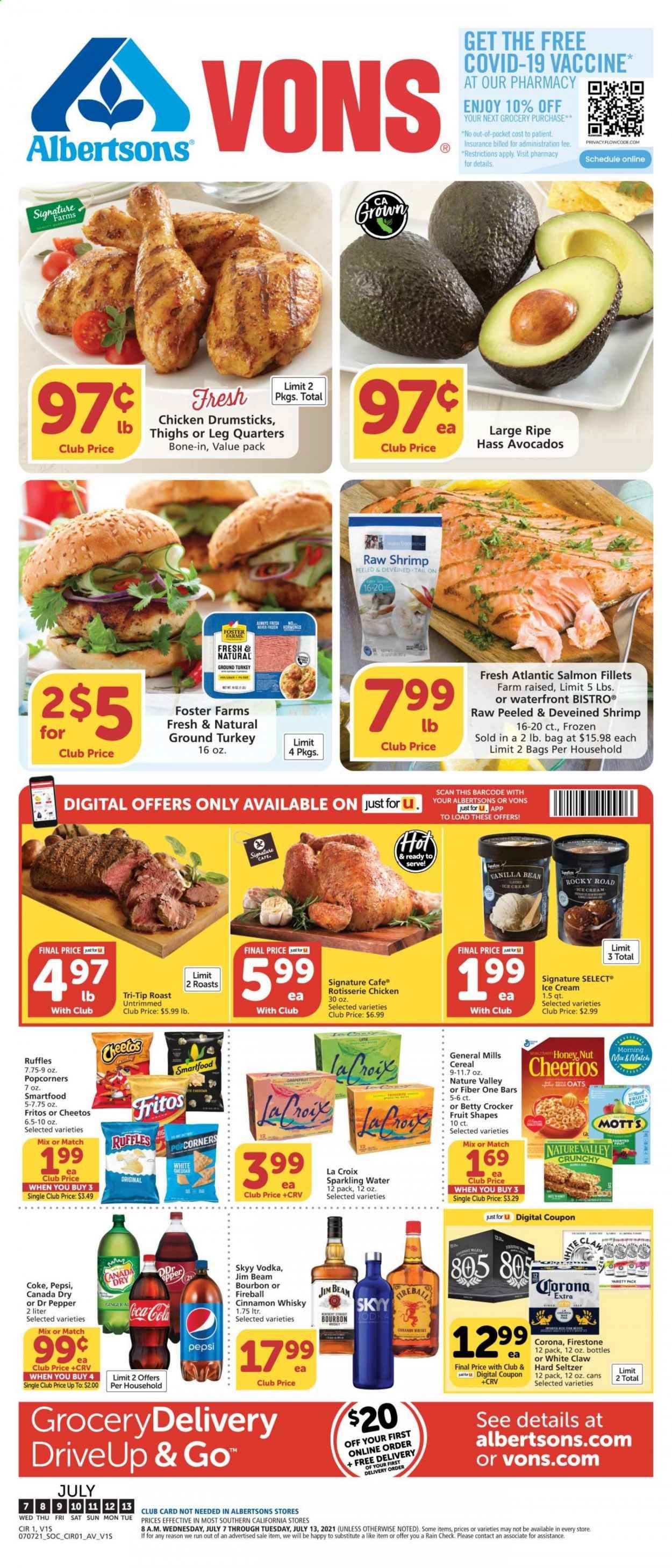 Albertsons (CA, ID, LA, MT, OR, TX, WA) Weekly Ad Flyer July 7 to July 13