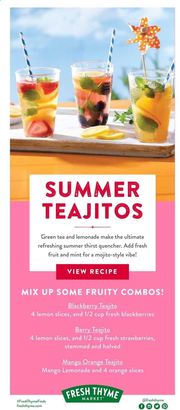 Fresh Thyme Weekly Ad Flyer July 7 to July 13