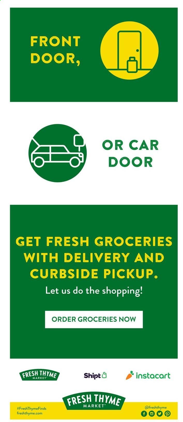 Fresh Thyme Weekly Ad Flyer July 7 to July 13