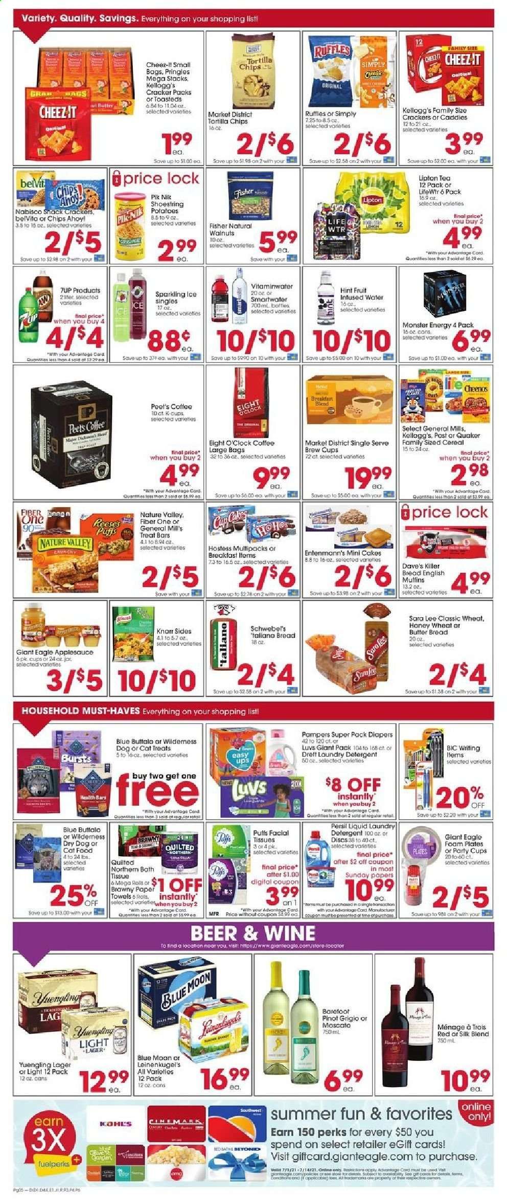 Giant Eagle (OH, PA) Weekly Ad Flyer July 8 to July 14