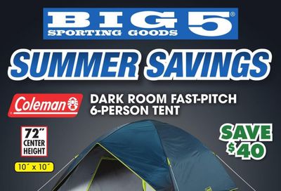 Big 5 (AZ, CA, CO, ID, NM, OR, UT, WA) Weekly Ad Flyer July 6 to July 10