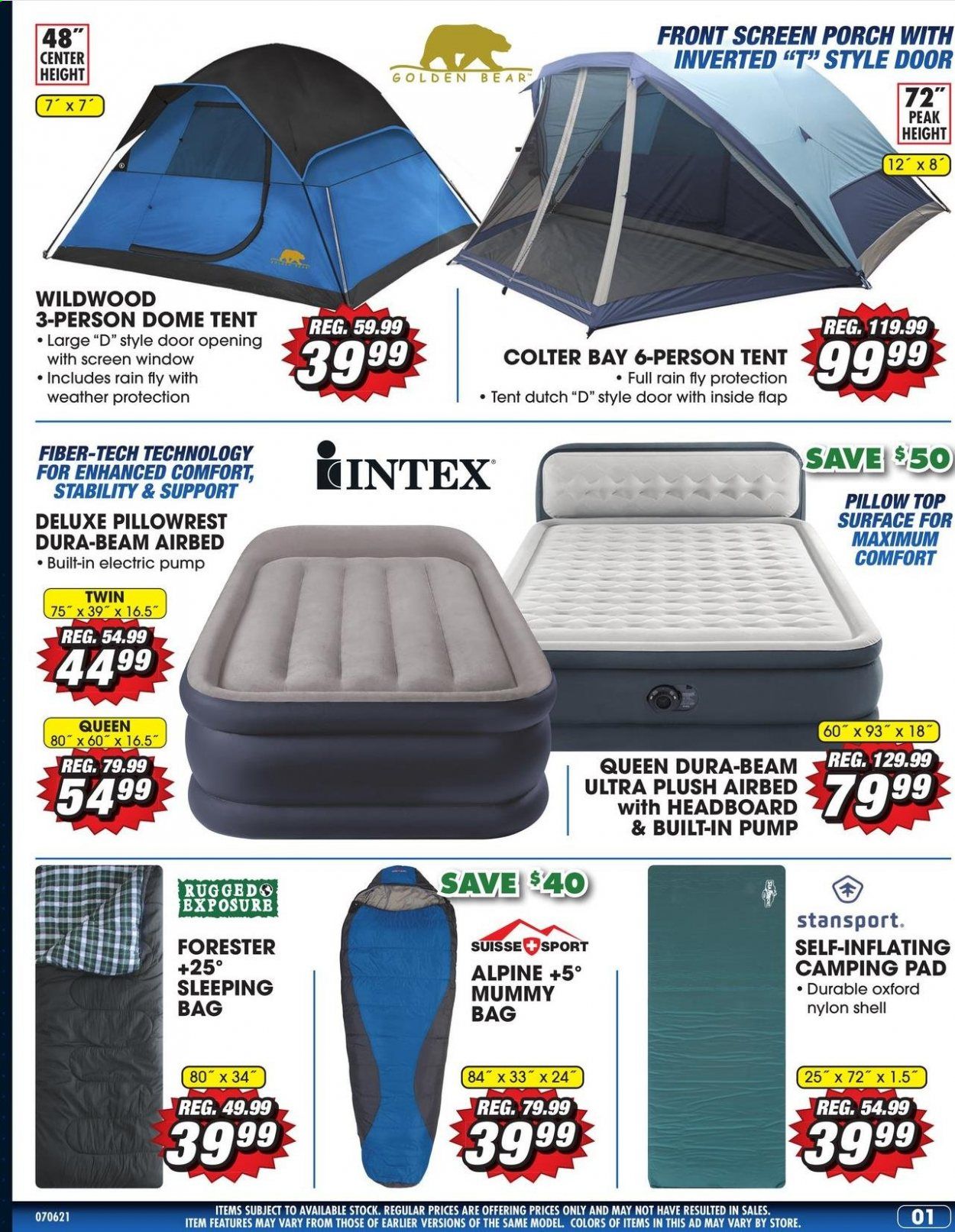 Big 5 (AZ, CA, CO, ID, NM, OR, UT, WA) Weekly Ad Flyer July 6 to July 10